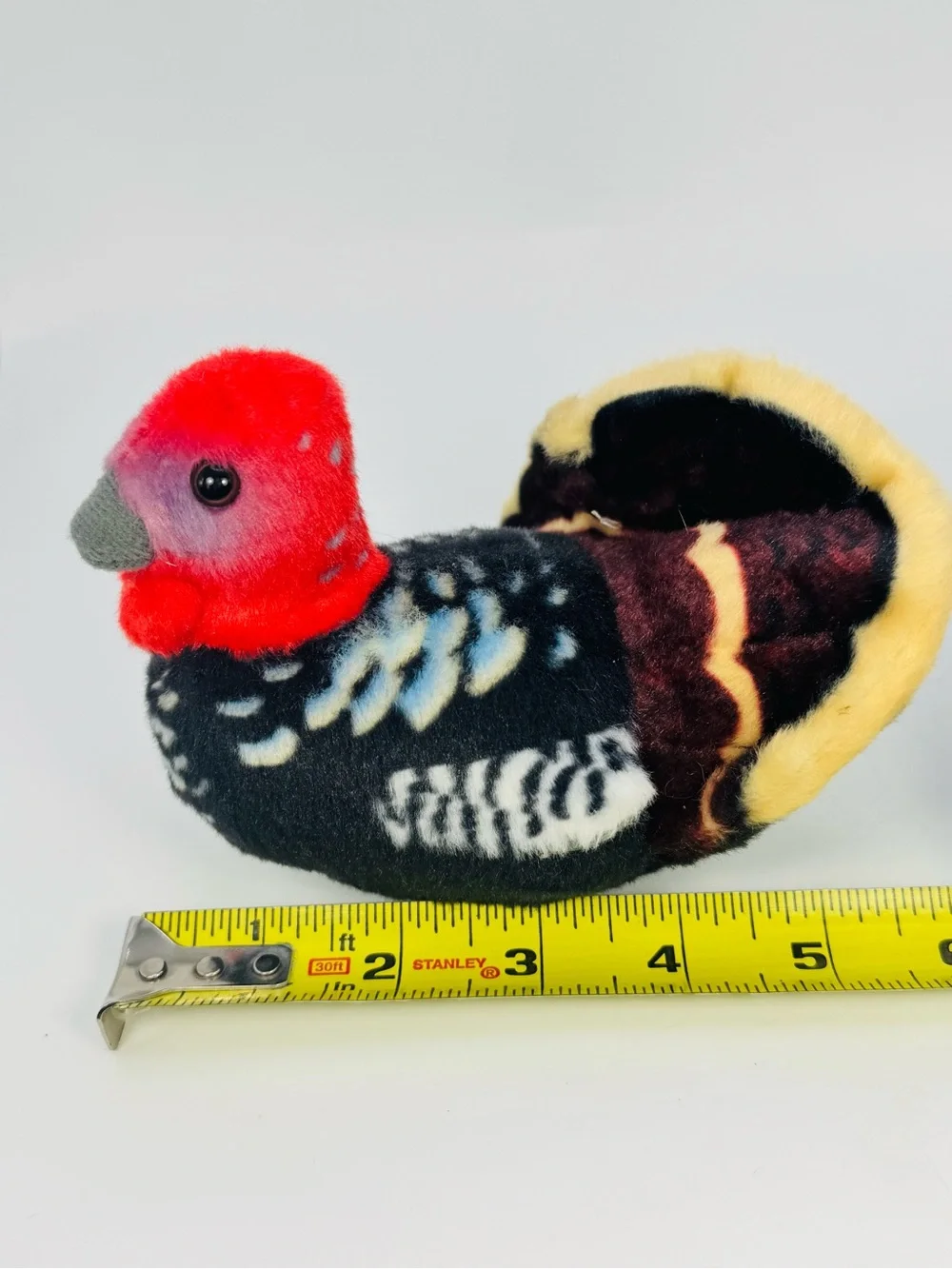 Wild Republic Wild Turkey Audubon Bird with Bird Call Sound Plush 4.5